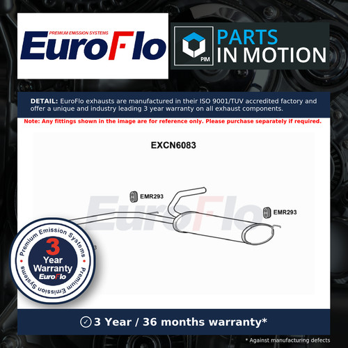 Exhaust back rear - back,