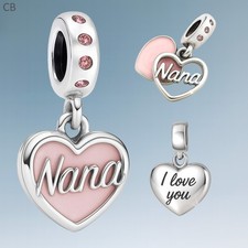 'I Love You' Nana Pink Heart