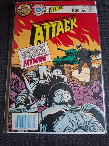 Attack charlton comics - attack,