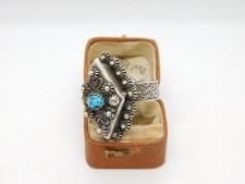 Large Egyptian .900 Silver
