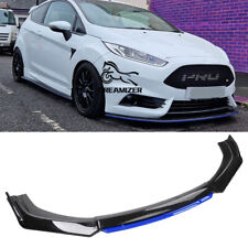 Blue Front Bumper Lip Spoiler
