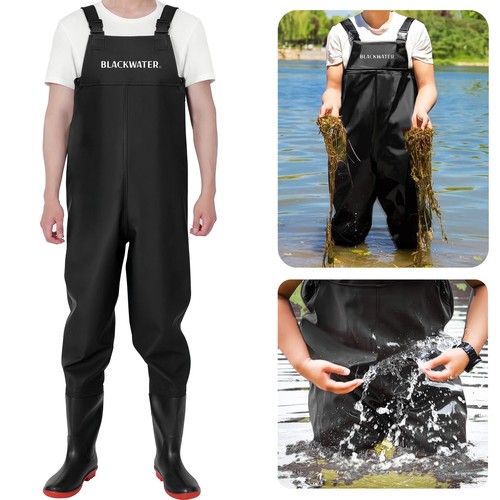 Pvc waders black fly fishing - waders,