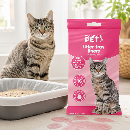 Cat litter tray liners scented - cat,