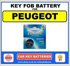 Key Fob Battery Peugeot Expert