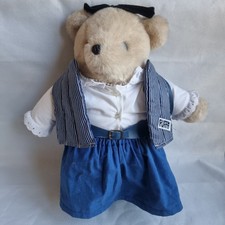 Gabrielle Designs Caroline the Sloan Bear  Handmade Collectible Teddy 1980s Rare