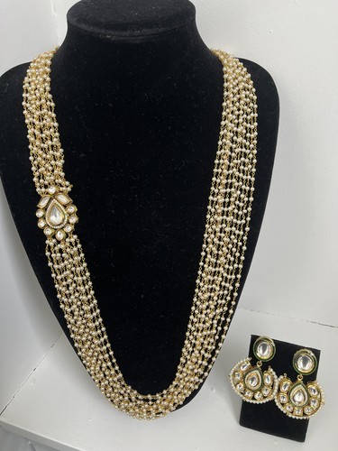 Pearl kundan luxury haar - pearl,