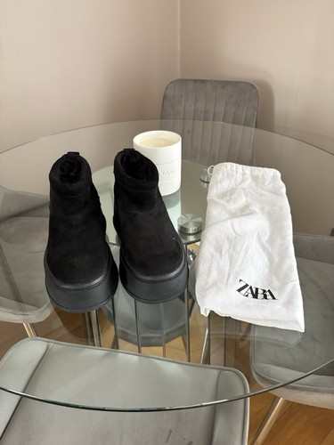 Zara women suede - women's, boots