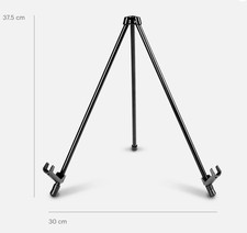Deluxe Easel Desktop Unit 13.4" Tall  Black Tripod Legs COMPLETE WITH BAG