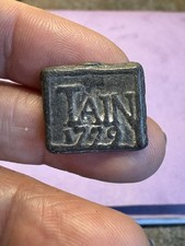 {537} SCOTTISH COMMUNION TOKEN - TAIN 1779
