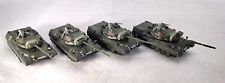 4 x LEOPARD 1 A2 TANK - 1988  - AMERCOM Diecast Wargames 