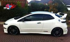 M RR STYLE UNPAINTED REAR WING SPOILER FOR HONDA CIVIC EURO FN2 TYPE R ONLY