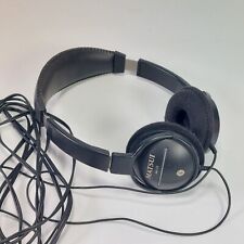 Matsui MH 55 Headphones Black With Stereo Jack Attachment 2m
