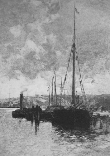 River boats rouen sail - river,