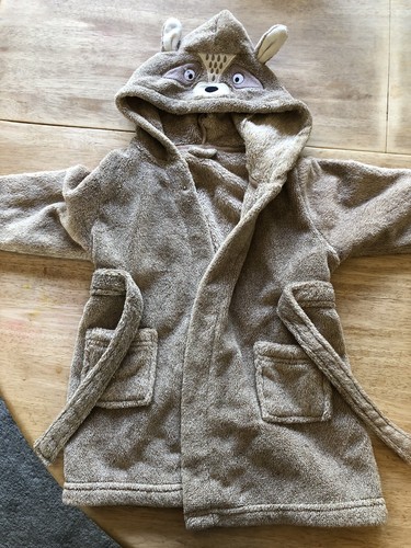 Raccoon dressing gown age - gown,
