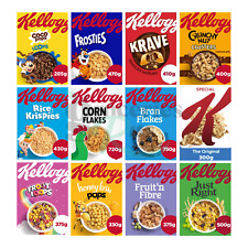 Kellogg's Cereals Selection - Various Flavours & Sizes