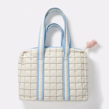 paper chase fabric holdall bag