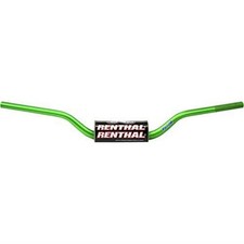 Renthal Fatbar 28mm Unbraced Handlebar Green for Triumph Tiger 1050 Sport 13-21