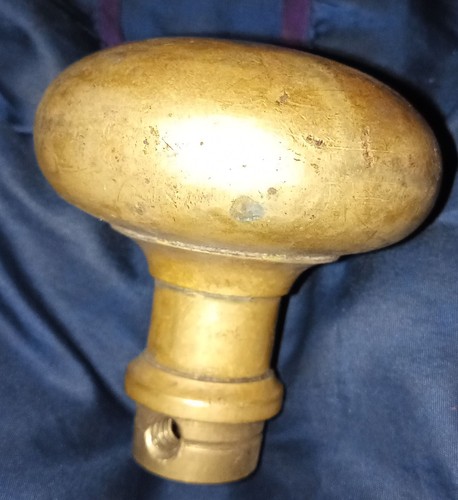 Vintage brass door knobs x - door,