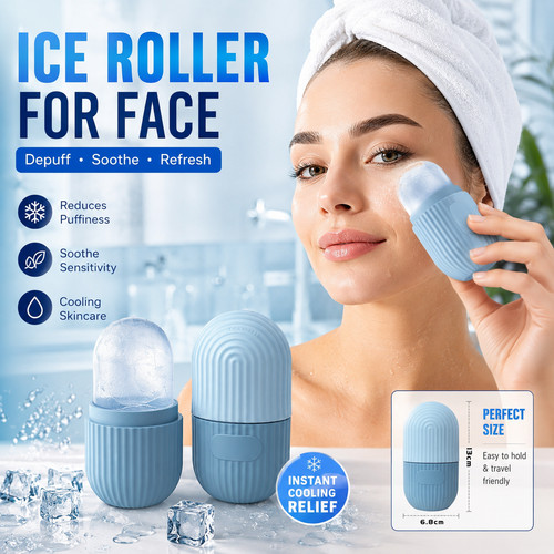 Ice roller for - face, reusable