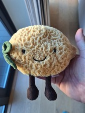 Authentic Jellycat Small Amuseables Lemon Plush BNWT -Cute 6" Soft Toy Brand New