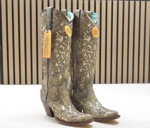 Corral ladies brown distressed - corral,