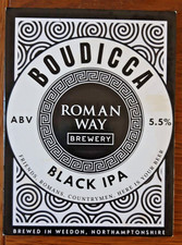 Roman Way Brewery Beer Ale Pump Clips