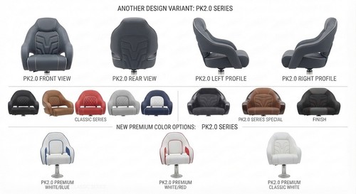 Premium boat seat - a,