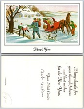 Horse Drawn Mail Sleigh