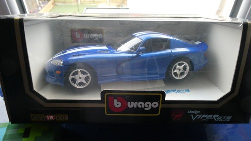 Burago dodge viper gts - 1/18,