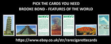 BROOKE BOND - FEATURES OF THE