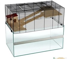 Falco Small Pet Cage for Gerbils, Hamsters, and Mice