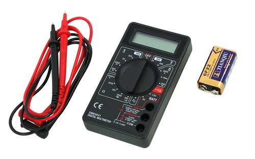 Lcd digital multimeter - lcd,