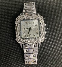 Brand New Mens Iced Diamond