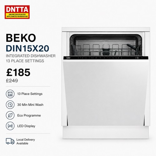 Beko din15x20 dishwasher - beko, –