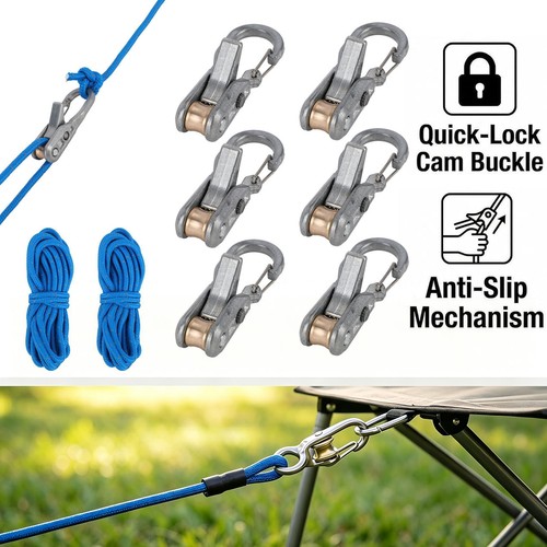 6pcs rope roller cam - 6pcs,