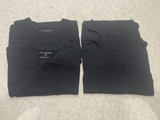 Primark Mens Black T-shirts (4