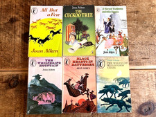 Joan Aiken x 6 inc WHISPERING MOUNTAIN & ALL BUT A FEW 1970's Puffin pbks