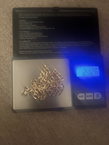 Inch solid 9ct gold curb - inch,