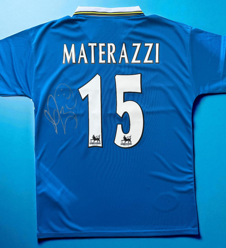 Signed marco materazzi - shirt,