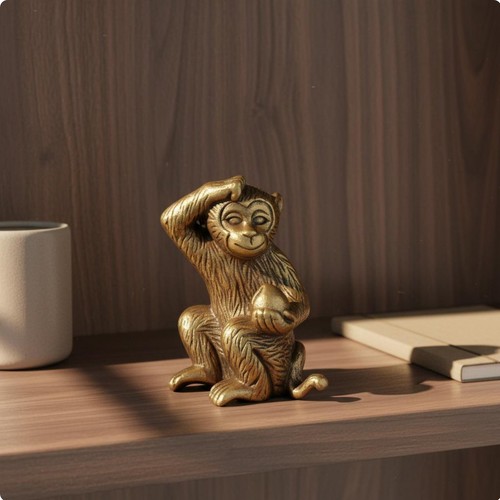 Chinese lunar brass figurine - lunar,