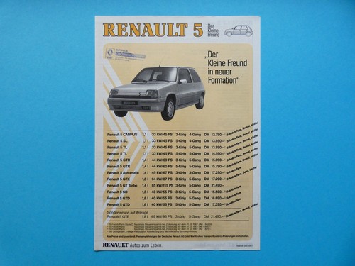 Brochure price list - brochure/price, 5