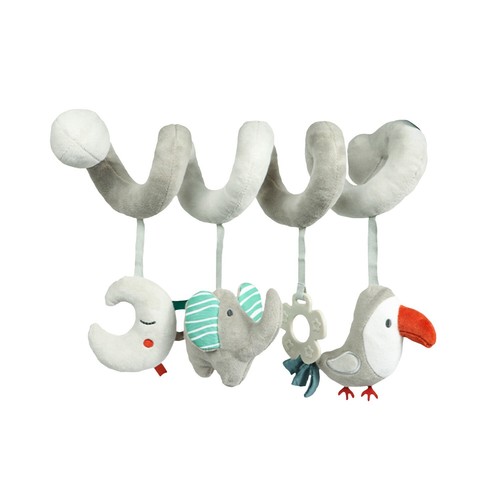 Newborn grey activity spiral - grey,