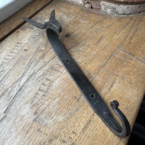 Hand forged wrought - hand, iron