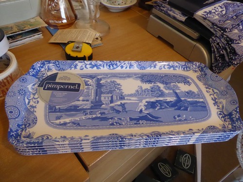 Brand new spode pimpernel - spode, blue