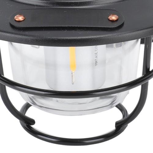 Black led camping lantern - led,