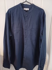 Reiss Men's Grandad Collar