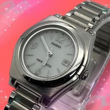 Casio Waveceptor Women's Solar Radio Controlled Watch Date Excellent Condition