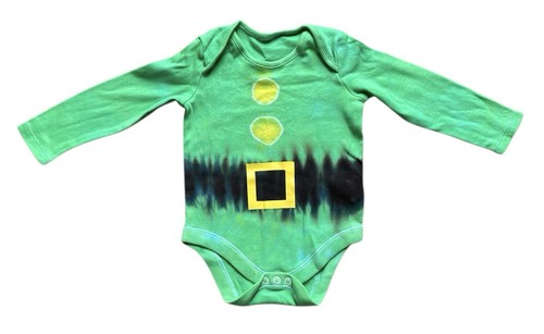 Christmas tie dye elf baby - christmas,