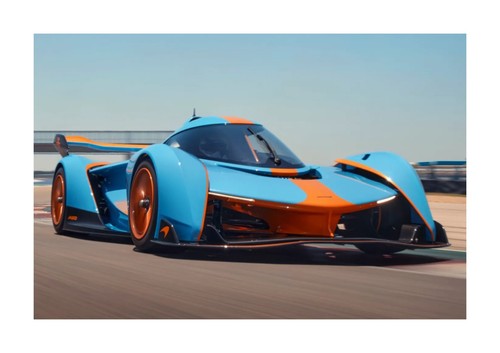 Mclaren solus car - a4, mounted