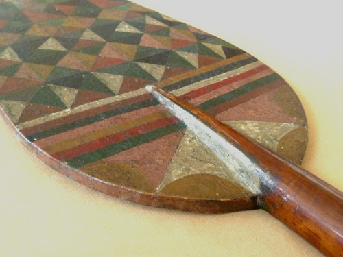 Tribal canoe paddle douala - paddle,